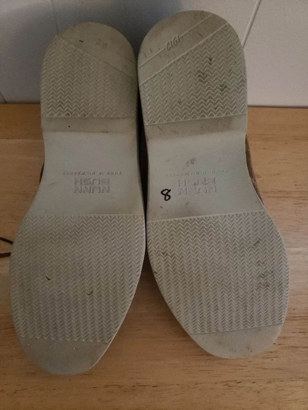 Nunn Bush Comfort Gel With Memory Foam Men's Shoes Size 9.5